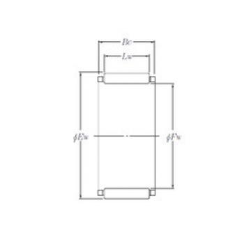 needle roller bearing sleeve KBK10×14×12.5X1 NTN