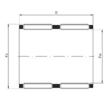 needle roller bearing sleeve KK22x27x40 CX