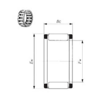 needle roller bearing sleeve KT 222814 EG IKO