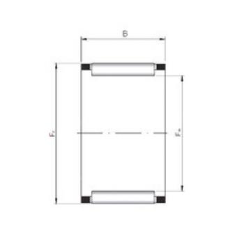 needle roller bearing sleeve KZK12X17X10 ISO