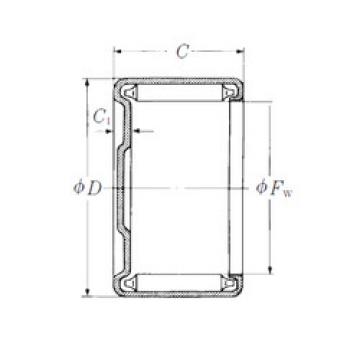 needle roller bearing sleeve M-1381 NSK