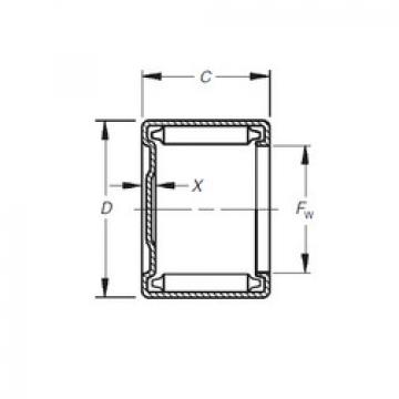 needle roller bearing sleeve M-12121 Timken