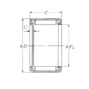 needle roller bearing sleeve M-441 NSK