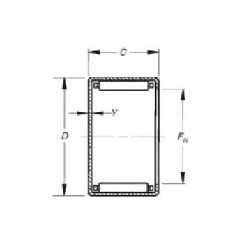 needle roller bearing sleeve MJ-16161 Timken