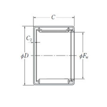 needle roller bearing sleeve MFJ-1516 NSK