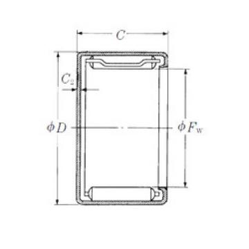 needle roller bearing sleeve MFJL-1012L NSK