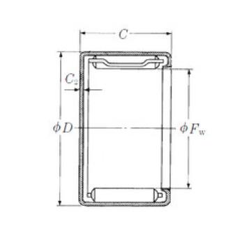 needle roller bearing sleeve MJ-681 NSK