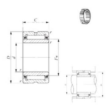 needle roller bearing sleeve NA 4832 IKO