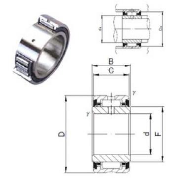 needle roller bearing sleeve NA 6902UU JNS