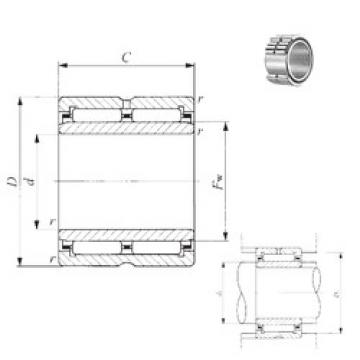 needle roller bearing sleeve NA 6911 IKO