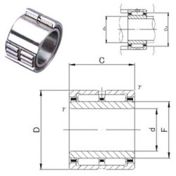 needle roller bearing sleeve NA 6913 JNS