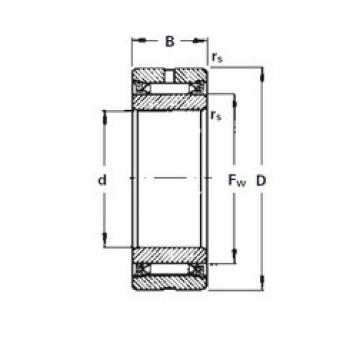 needle roller bearing sleeve NA1035 Timken