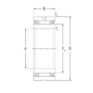 needle roller bearing sleeve NA1015 KOYO