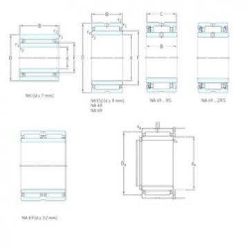 needle roller bearing sleeve NA4826 SKF