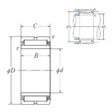 needle roller bearing sleeve NA4903 NSK