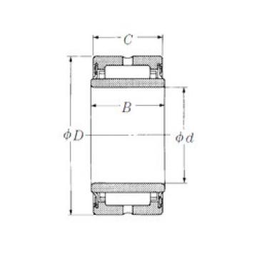 needle roller bearing sleeve NA4912TT NSK