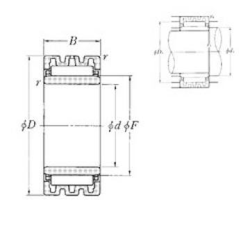 needle roller bearing sleeve NA4906S NTN