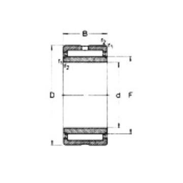 needle roller bearing sleeve NA4914-2RS CRAFT