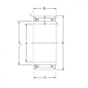 needle roller bearing sleeve NA4907RS KOYO