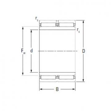 needle roller bearing sleeve NA6910 KOYO