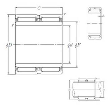 needle roller bearing sleeve NA6905R NTN