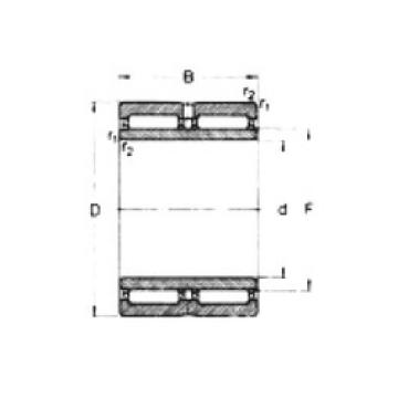 needle roller bearing sleeve NA6902-2RS CRAFT