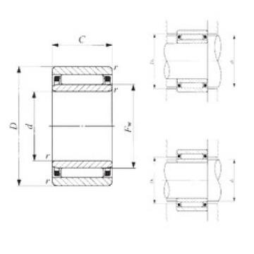 needle roller bearing sleeve NAF 152813 IKO