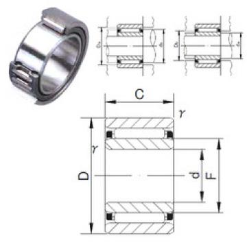 needle roller bearing sleeve NAF 203517 JNS