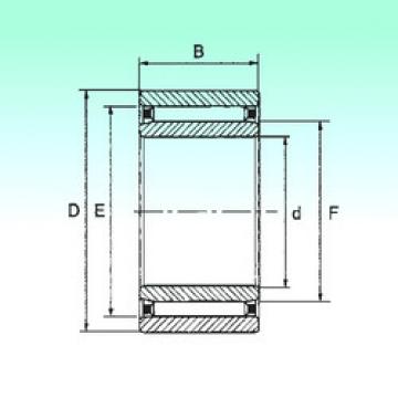 needle roller bearing sleeve NAO 17x35x16 NBS