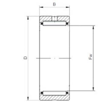 needle roller bearing sleeve NK12/12 CX