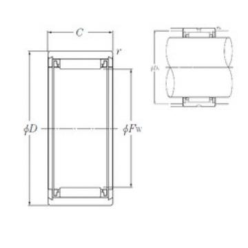 needle roller bearing sleeve NK5/12T2 NTN