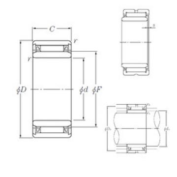 needle roller bearing sleeve NK10/12T2+IR7×10×12 NTN