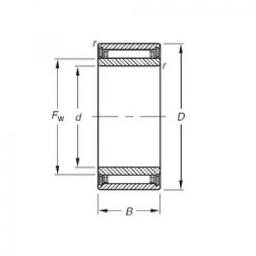 Needle Roller Bearing Manufacture NKJ5/12 Timken