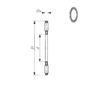 Needle Roller Bearing Manufacture NTB 7095 IKO