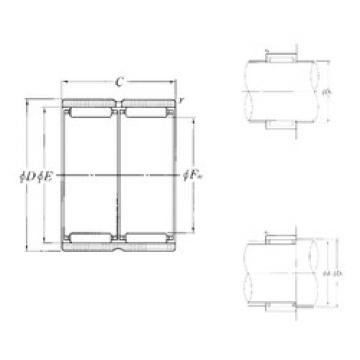 Needle Roller Bearing Manufacture RNAO-20×32×24ZW NTN