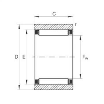 Needle Roller Bearing Manufacture RNAO20X32X12 INA