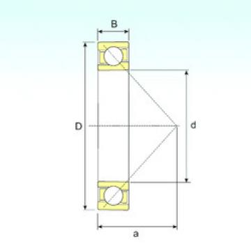 angular contact ball bearing installation 7280 B ISB