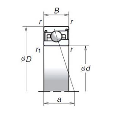 angular contact ball bearing installation 95BER29XV1V NSK