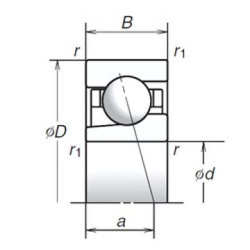 angular contact thrust bearings 12BGR19H NSK