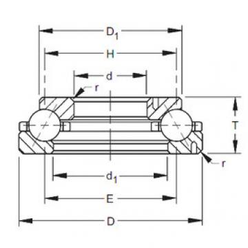 angular contact thrust bearings 540TVL720 Timken