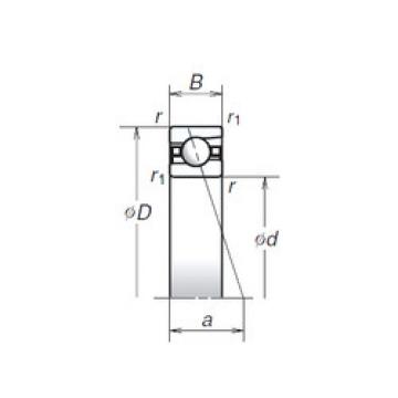 angular contact thrust bearings 150BNR19H NSK