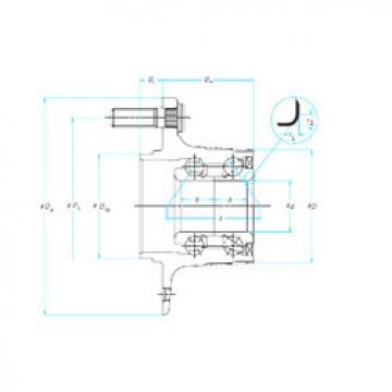 angular contact thrust bearings 27BWK03J NSK