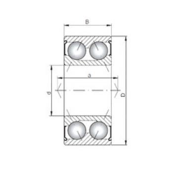 angular contact thrust bearings 3005 ZZ CX