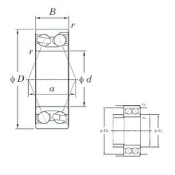 angular contact thrust bearings 3205 KOYO