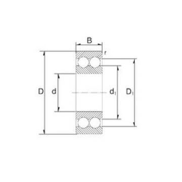 angular contact ball bearing installation S3303 ZEN