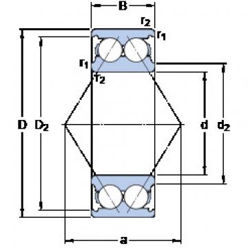 angular contact thrust bearings 3209 A SKF