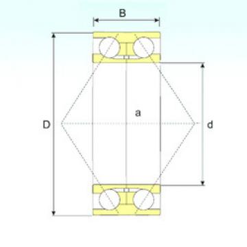 angular contact thrust bearings 3316 D ISB