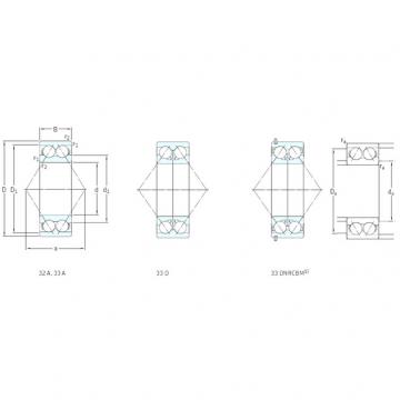 angular contact thrust bearings 3208A SKF