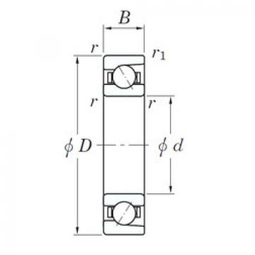 angular contact thrust bearings 3NC 7205 FT KOYO