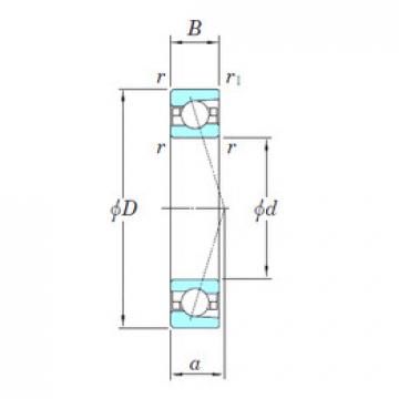 angular contact thrust bearings 3NCHAC000C KOYO